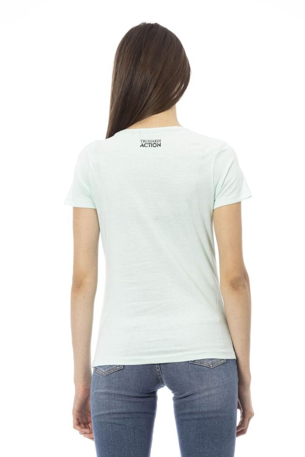 Trussardi Action Camiseta 2BT10_70Aquamarine – Image 3