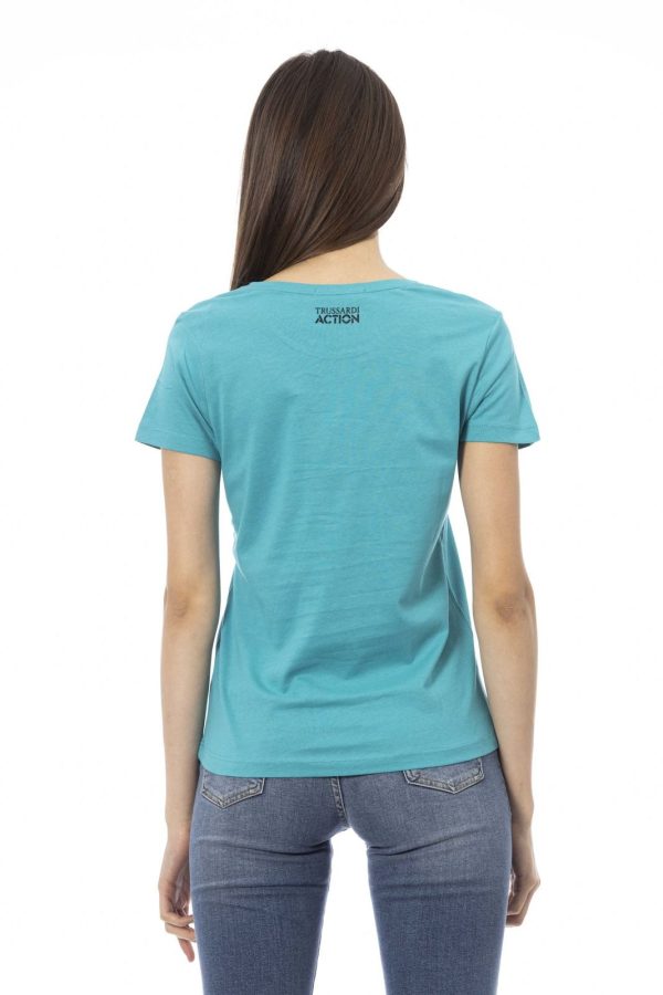 Trussardi Action Camiseta 2BT06_72Turquoise – Image 3