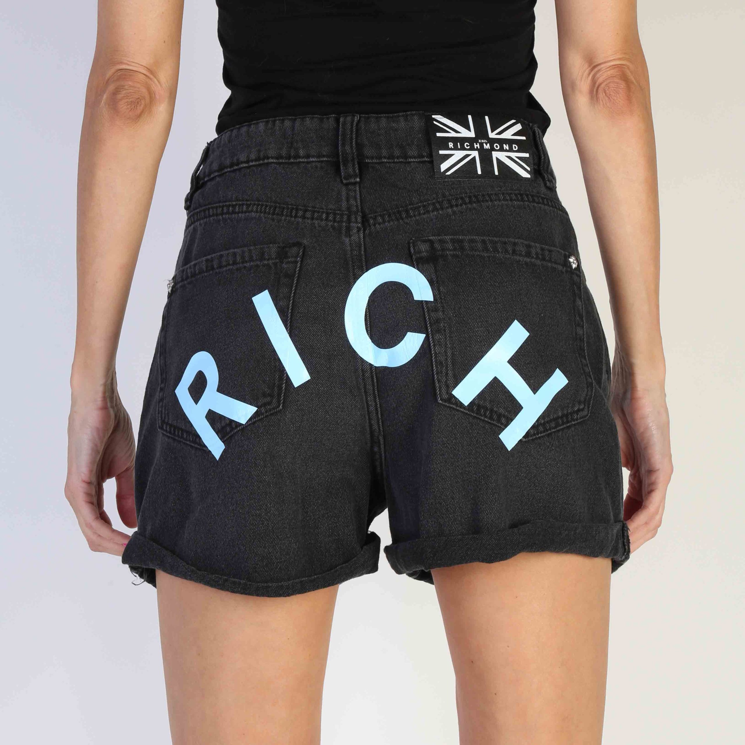 Richmond Bermudas HWP23144SH_BLACK-BLU – Image 2