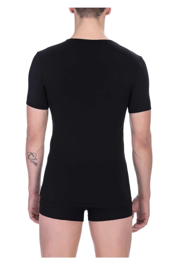 Bikkembergs Camiseta BKK1UTS07SI_BLACK – Image 2