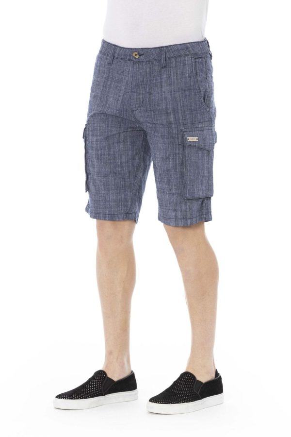 Baldinini Trend Bermudas RVE3BR006658U_LIVORNO_BluNavy – Image 2