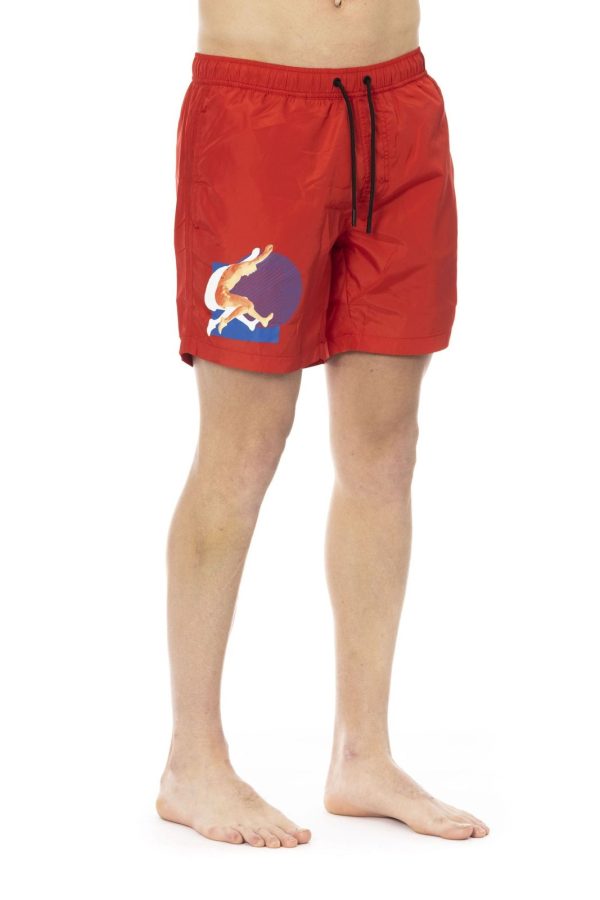 Bikkembergs Beachwear Roupa de banho BKK1MBM12_RossoRed – Image 2