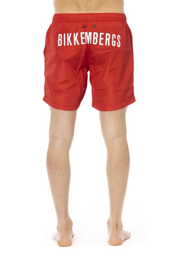 Bikkembergs Beachwear Roupa de banho BKK1MBM12_RossoRed – Image 3