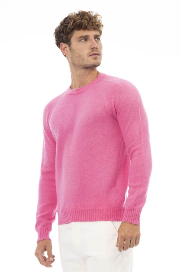 Alpha Studio Camisolas AU7250CE_9003Pink – Image 2