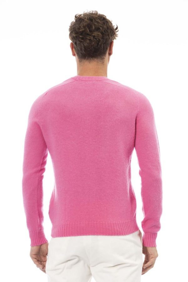 Alpha Studio Camisolas AU7250CE_9003Pink – Image 3