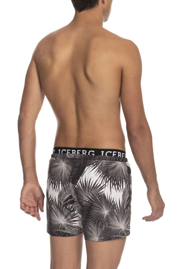 Iceberg Beachwear Roupa de banho ICE3MBS01_BLACK – Image 2