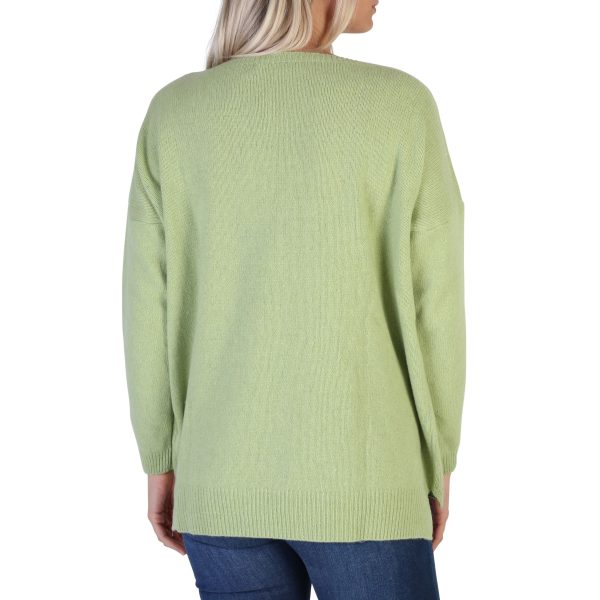 100% Cashmere Sweater DBT-FF7_E165-VERDE – Image 2