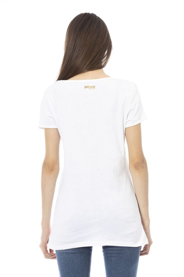 Just Cavalli Beachwear Camiseta L44151GRBC_WHITEORANGE – Image 3