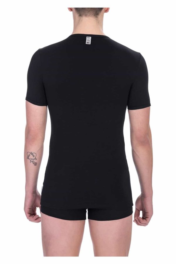 Bikkembergs Camiseta BKK1UTS01SI_BLACK – Image 2
