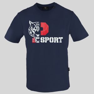 Plein Sport Camiseta TIPS41085_NAVY