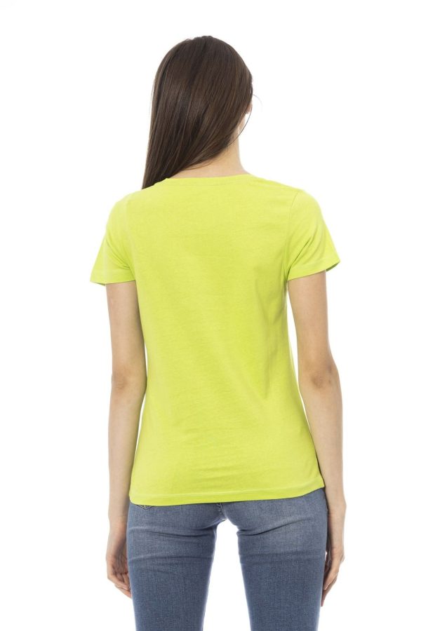 Trussardi Action Camiseta 2BT01_52VerdeAcido – Image 3