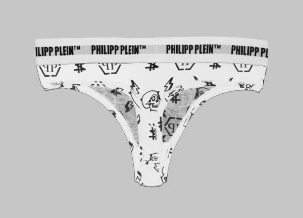 Philipp Plein Cuecas DUPP1101_BI-PACK_WHITE – Image 3