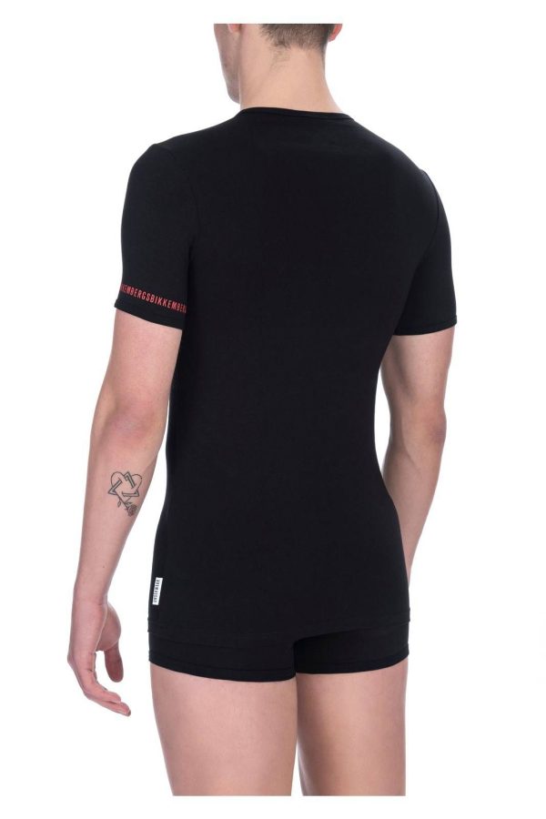 Bikkembergs Camiseta BKK1UTS05BI_BLACK – Image 2