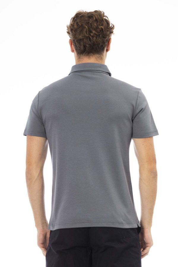 Baldinini Trend Polo PO83_COMO_Grigio8 – Image 3