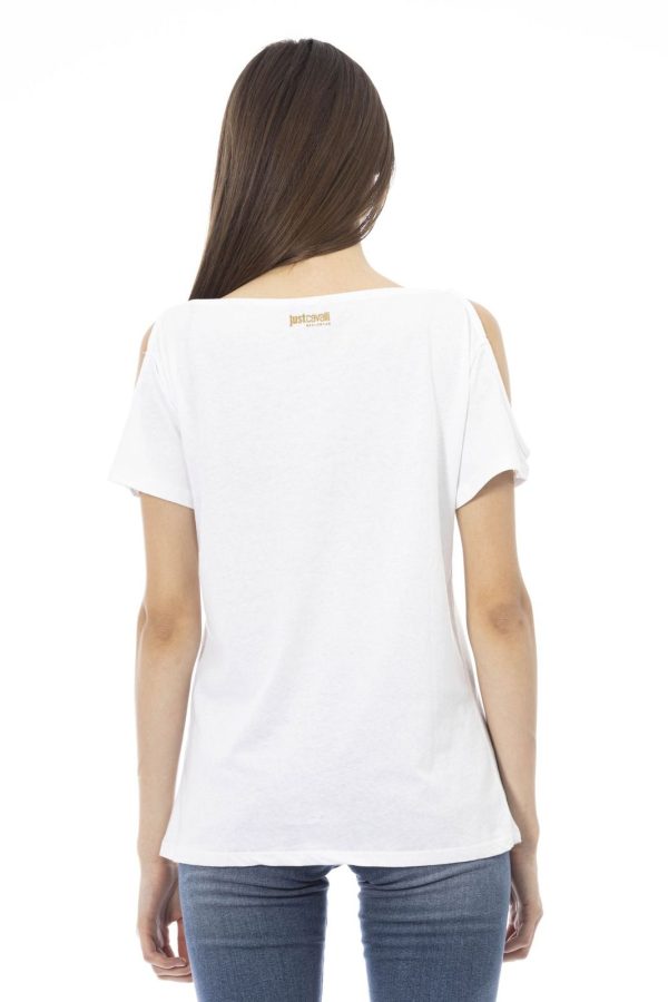 Just Cavalli Beachwear Camiseta L45151GRBC_BiancoWhite – Image 3