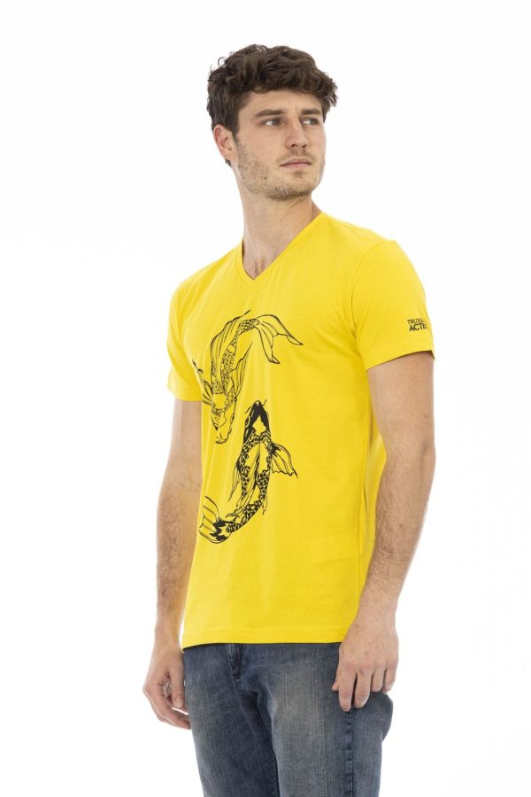 Trussardi Action Camiseta 2AT112_07Yellow – Image 2