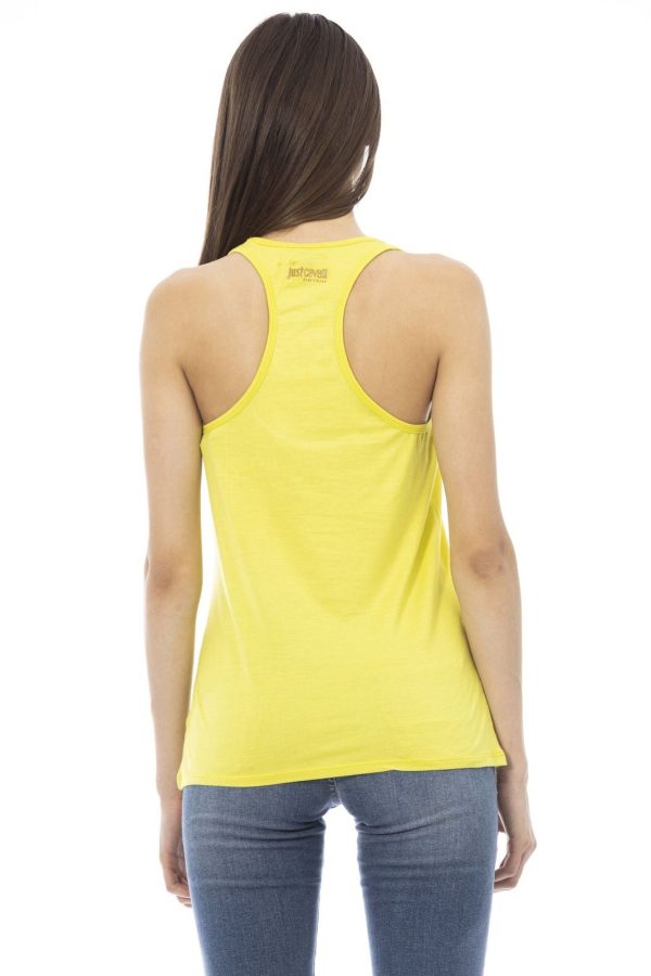 Just Cavalli Beachwear Top D40151GRBC_LIME – Image 3