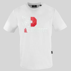 Plein Sport Camiseta TIPS41001_WHITE