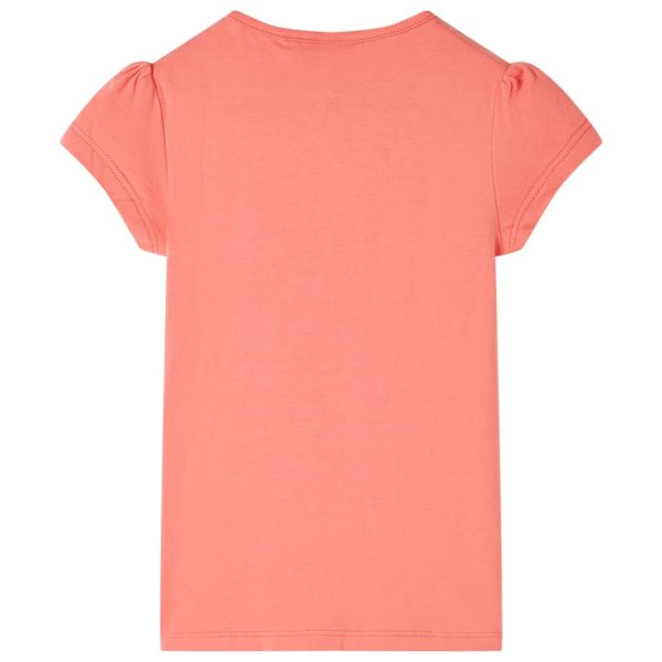 T-shirt infantil coral 128 – Image 2