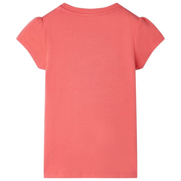 T-shirt infantil coral 128 – Image 2