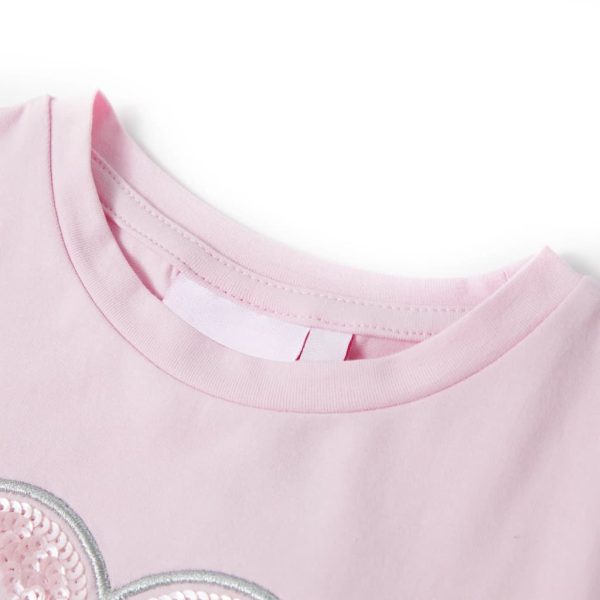 T-shirt de criança rosa-claro 116 – Image 3