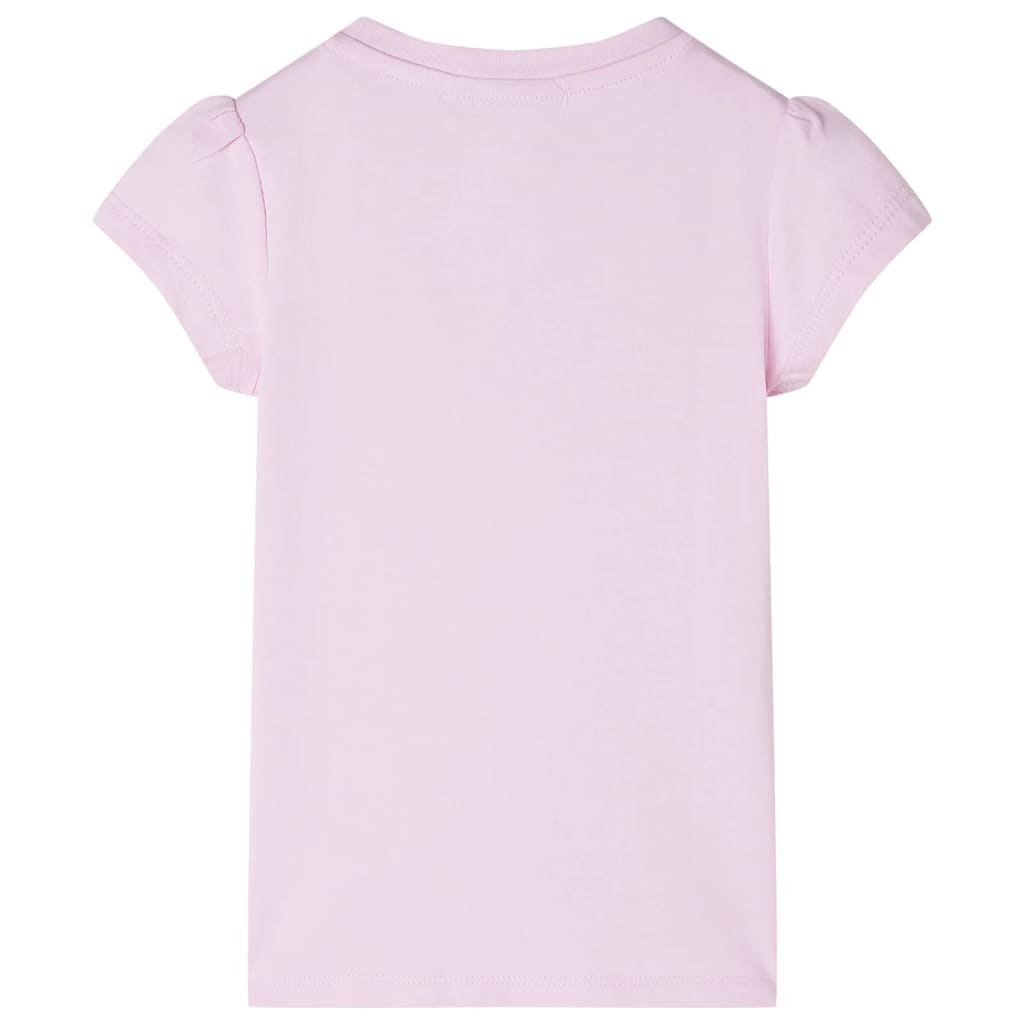 T-shirt de criança rosa-claro 140 – Image 2