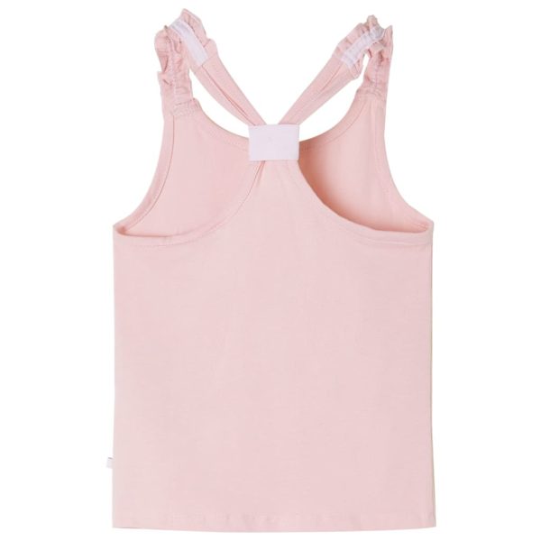 T-shirt de alças para criança rosa-claro 140 – Image 2