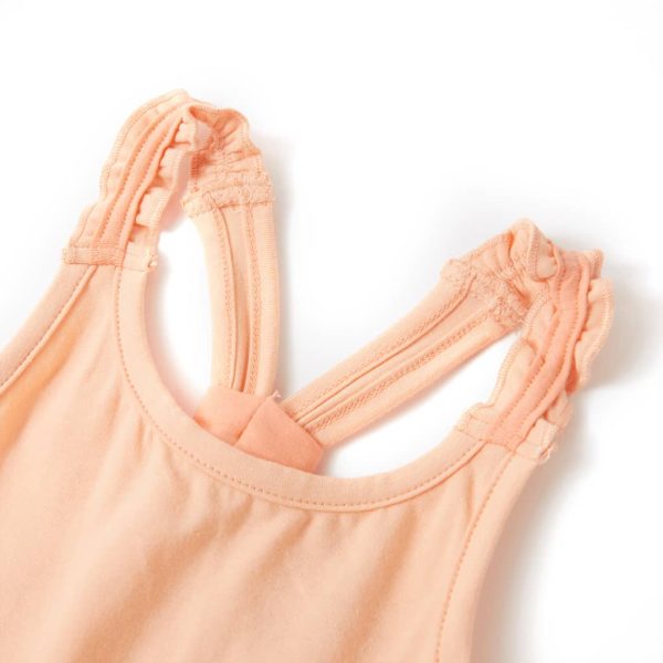 T-shirt de alças para criança laranja-claro 104 – Image 3