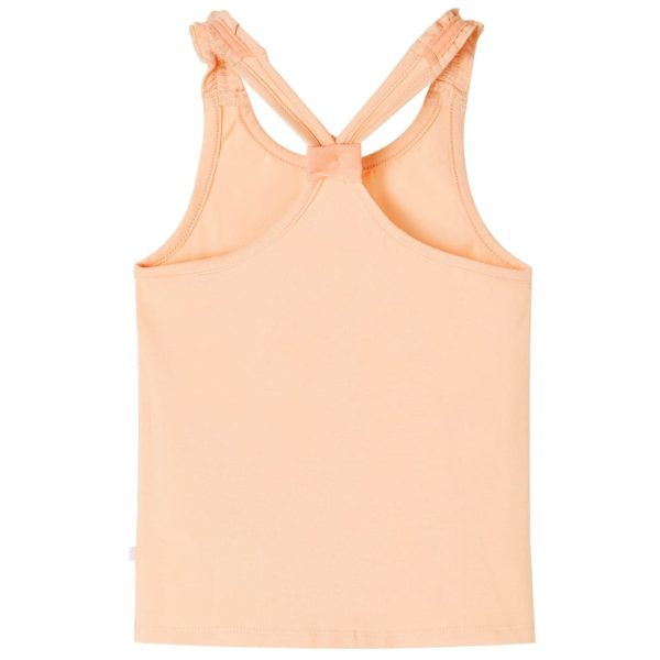 T-shirt de alças para criança laranja-claro 116 – Image 2