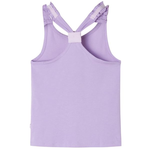 T-shirt de alças para criança lilás 104 – Image 2