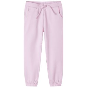 Calças de fato de treino para criança rosa-claro 104
