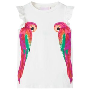 T-shirt infantil cor cru 92