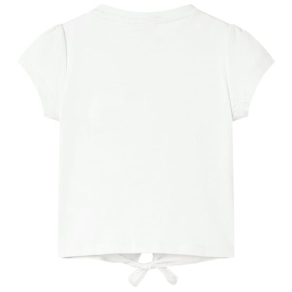 T-shirt infantil cor cru 104 – Image 2