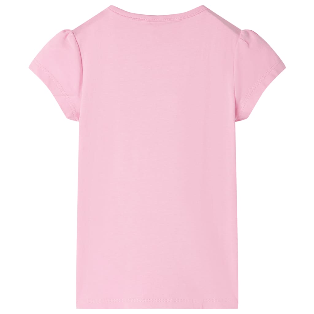 T-shirt para criança rosa-choque 128 – Image 2