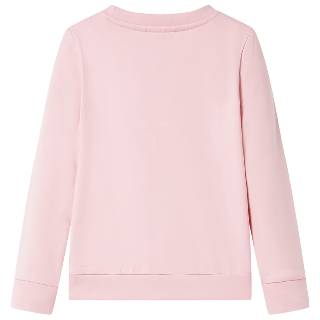 Sweatshirt para criança cor rosa-claro 92 – Image 2