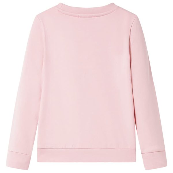 Sweatshirt para criança cor rosa-claro 128 – Image 2