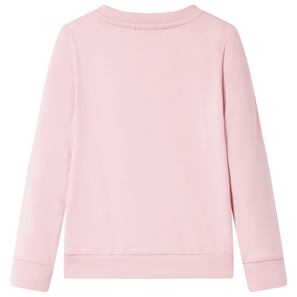 Sweatshirt para criança cor rosa-claro 140 – Image 2