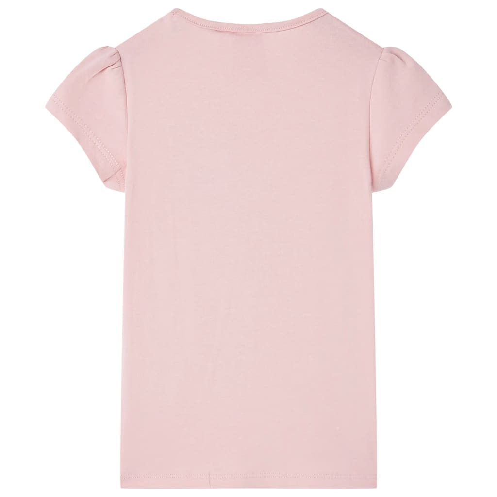 T-shirt de criança rosa-claro 104 – Image 2