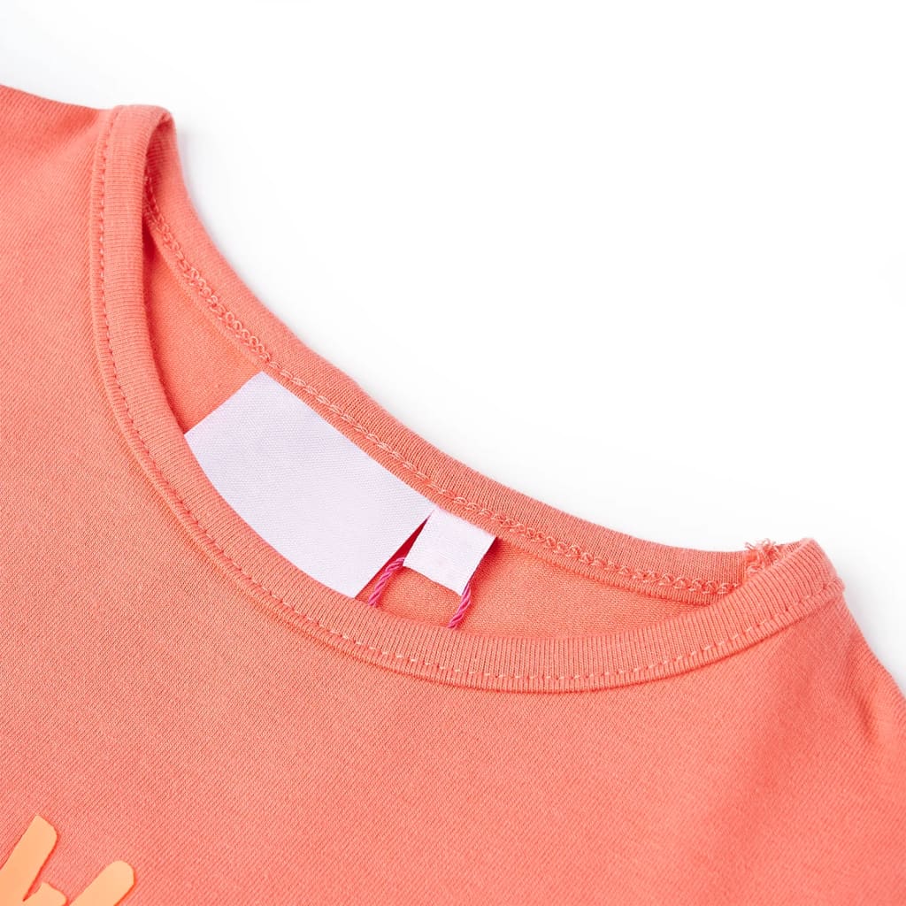 T-shirt infantil coral 128 – Image 3