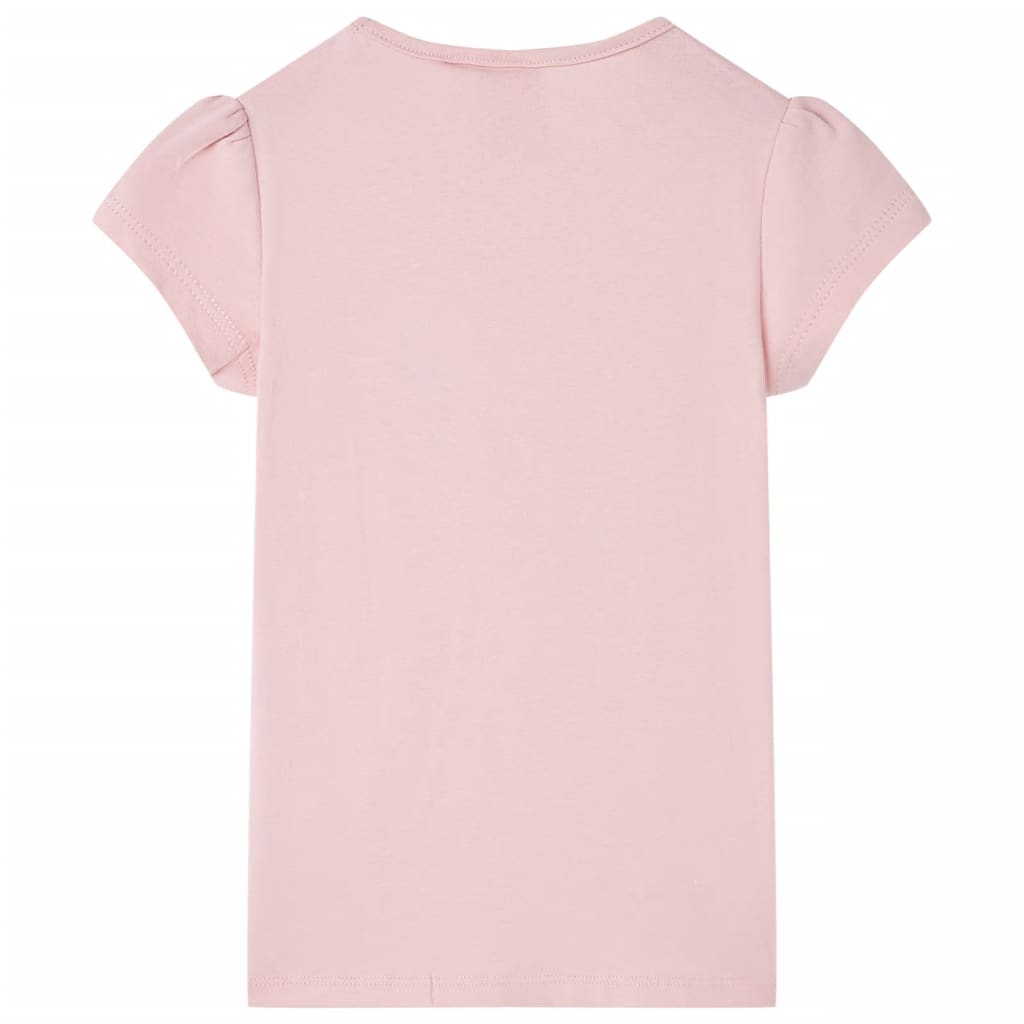 T-shirt de criança rosa-claro 92 – Image 2