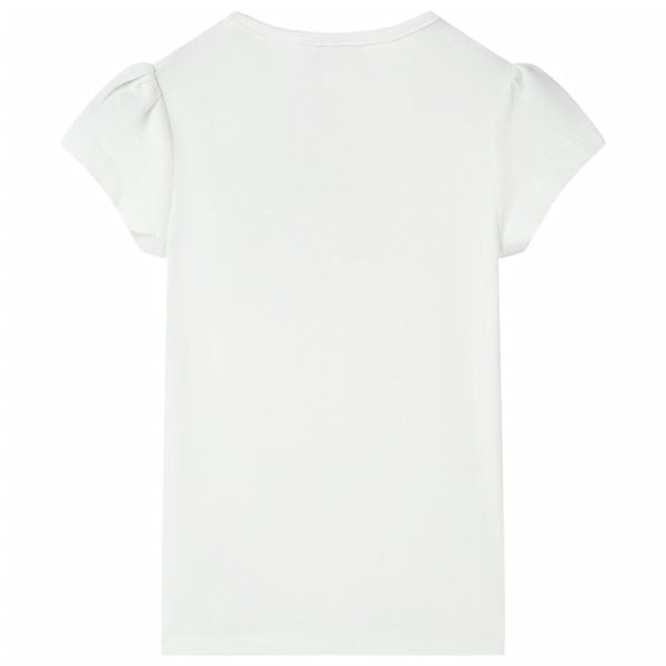 T-shirt infantil cor cru 104 – Image 2