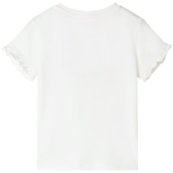 T-shirt infantil cor cru 92 – Image 2