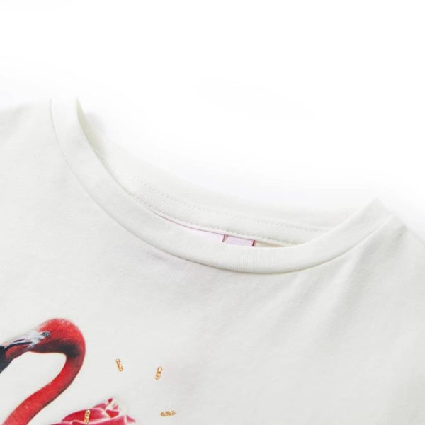 T-shirt infantil cor cru 92 – Image 3