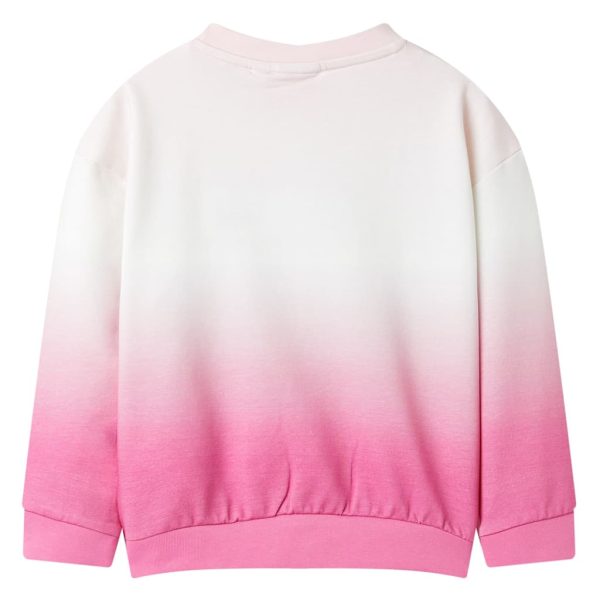 Sweatshirt para criança cor rosa-claro 92 – Image 2