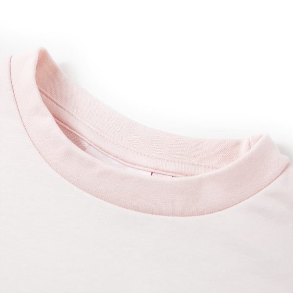 Sweatshirt para criança cor rosa-claro 92 – Image 3