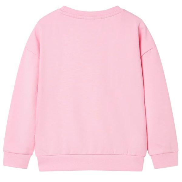 Sweatshirt para criança cor rosa 104 – Image 2
