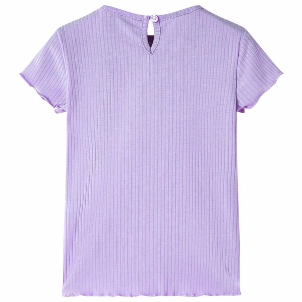 T-shirt de criança lilás 128 – Image 2