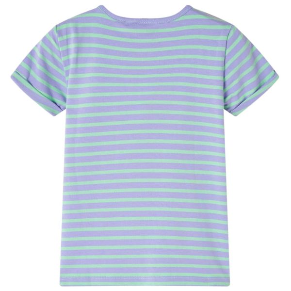 T-shirt de criança menta-brilhante 116 – Image 2