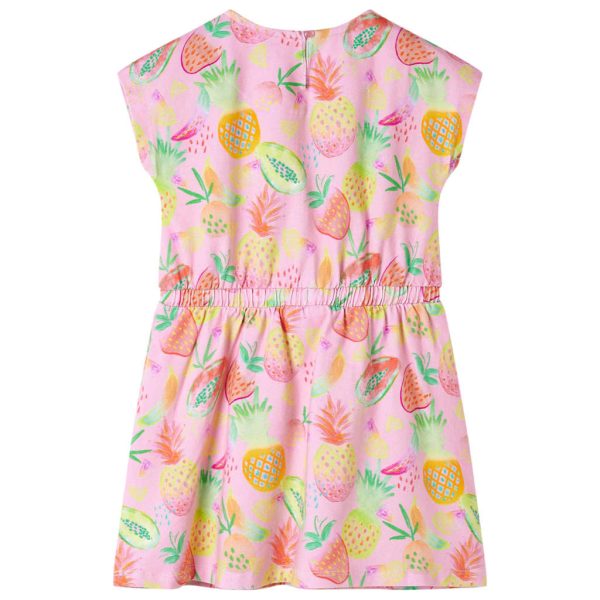 Vestido de criança rosa suave 116 – Image 2