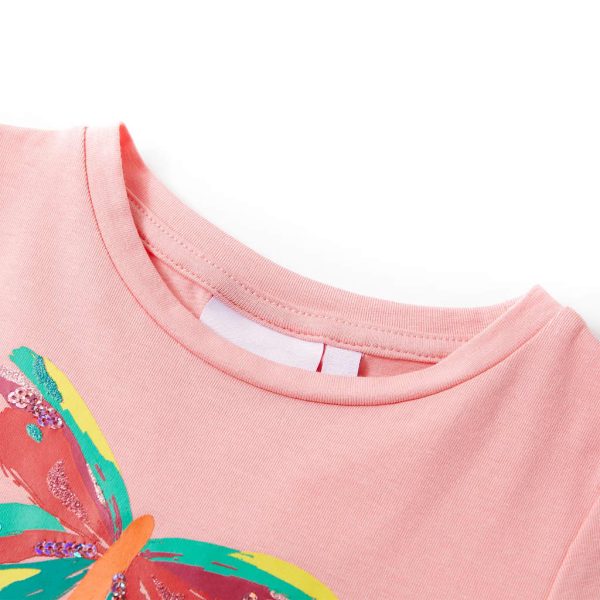 T-shirt de criança rosa 116 – Image 3